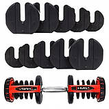 Гантель розбірна HMS SR80, 40 кг, фото 4