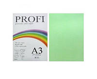 Папір кольоровий PROFI А3. 120г (250л) Light Green N 190 (зелен)