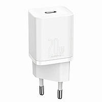 МЗП PD Baseus Super Si 20W 1 USB-C (CCSUP-B02) White