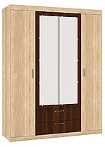 Шафа Ш-4Д Моніка 2100х1600х536мм Пехотін, фото 5