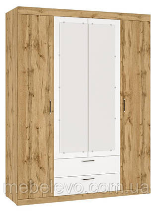 Шафа Ш-4Д Моніка 2100х1600х536мм Пехотін, фото 1