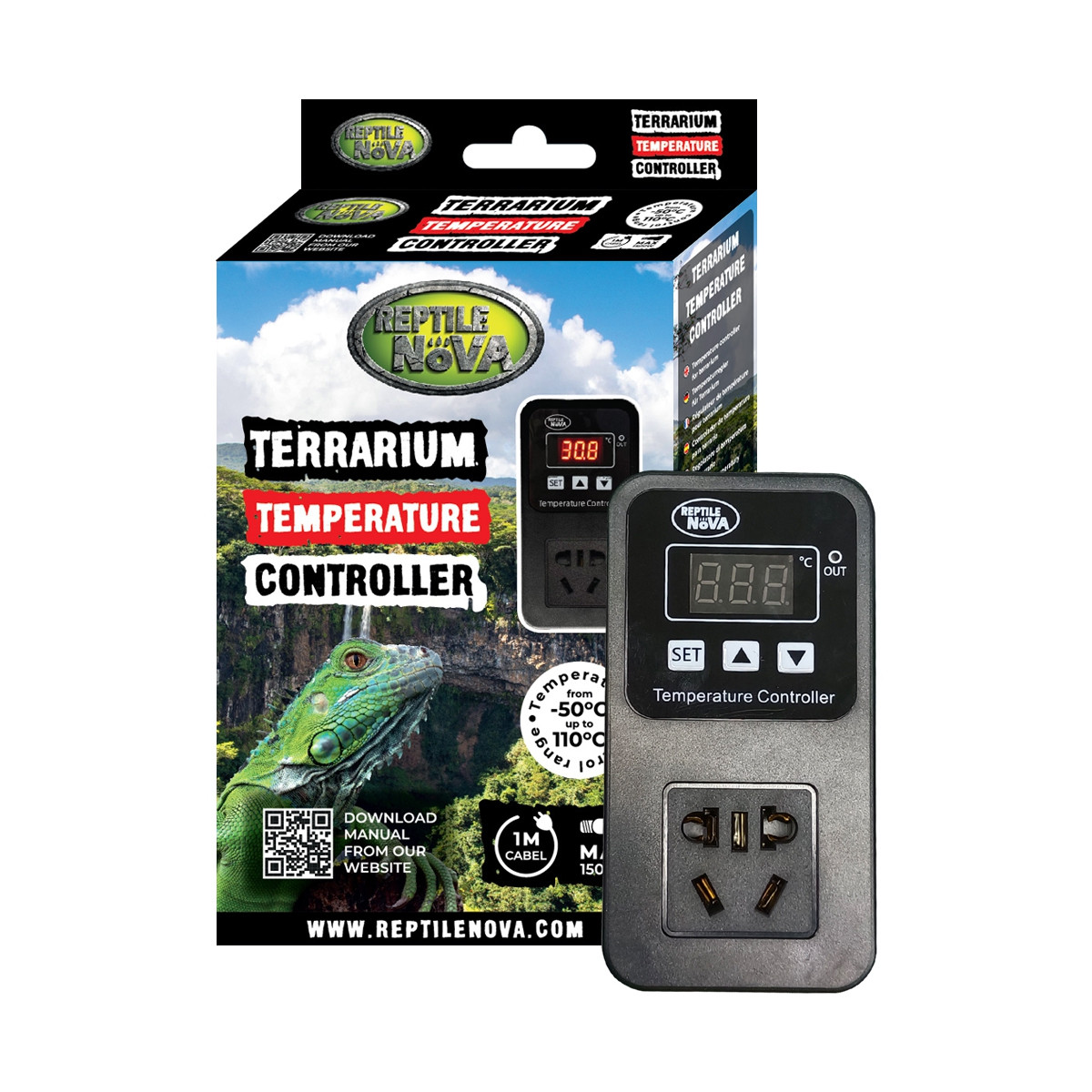 Контролер температури для тераріуму Reptile Nova