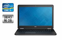 Ноутбук Latitude Dell E5550/15.6"/Core i3/8GB DDR3/128GB SSD NEW/ HD Graphics 5500/WebCam/Win 10 Pro