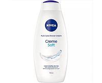 Nivea_Bath гель-догляд 750 мл для душу Creme Soft і мигдалева олія