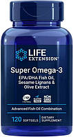 Омега 3 Life Extension Super Omega-3 120 sgels