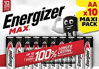 Батарейки Energizer MAX AA (LR6) 10 шт