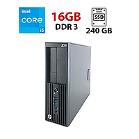 Компьютер HP Z230 SFF/ Core i5-4570/ 16 GB RAM/ 240 GB SSD/ HD 4600