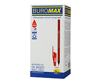 Ручка масляна червона. Buromax LINEA BM.8362-03