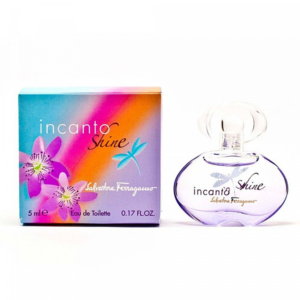 Туалетна вода Salvatore Ferragamo Incanto Shine для жінок — edt 5 ml mini