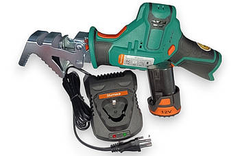 Sturmax RSM8812CL Пила шабельна акумуляторна 12В + 1 акумулятор 2.0 Аг і зарядний пристрій