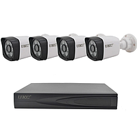 [MX-НФ-00005909] Комплект видеонаблюдения DVR Kit D001-4CH на 4 камеры BW