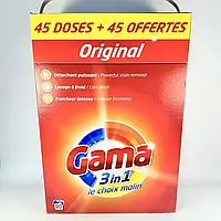 Порошок для прання Gama Universal 5,85 кг (90 пр) Original КОРОБКА: Іспанія