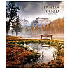 Зошит шкільний в лінію 60 аркушів Школярик Light of world (5 видів), фото 3