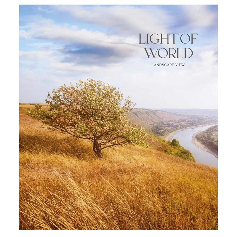 Зошит шкільний в лінію 60 аркушів Школярик Light of world (5 видів)