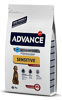 Корм для взрослых собак ADVANCE (Эдванс) Dog Med/Maxi Sensitive Lamb Rice ягненок/рис (на развес, 1 кг)