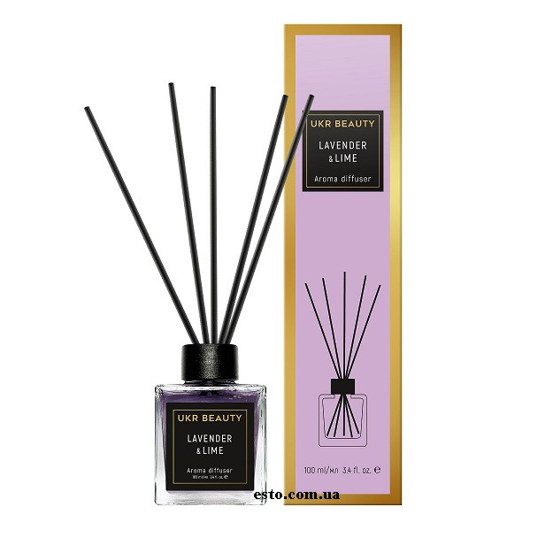 Аромадифузор Ukr Beauty Lavender & Lime 100 мл