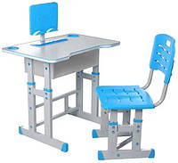 Парта для школярів зі стільцем BAMBI M 4818-4 | Дитячий зростаючий регульований письмовий столик
