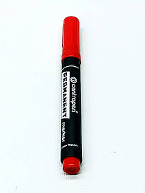 Маркер Centropen Permanent червоний товстий товстий скошений K8576-7504