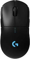 Игровая беспроводная черная мышь Logitech G Pro