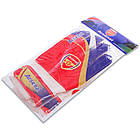 Рукавички воротарські ARSENAL BALLONSTAR FB-0187-6 розмір 8-10 червоний-синій, фото 6