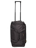 Сумка на колесах мала S сіра 55х28х30см/43л/2.1кг/Madisson 214-52, фото 2