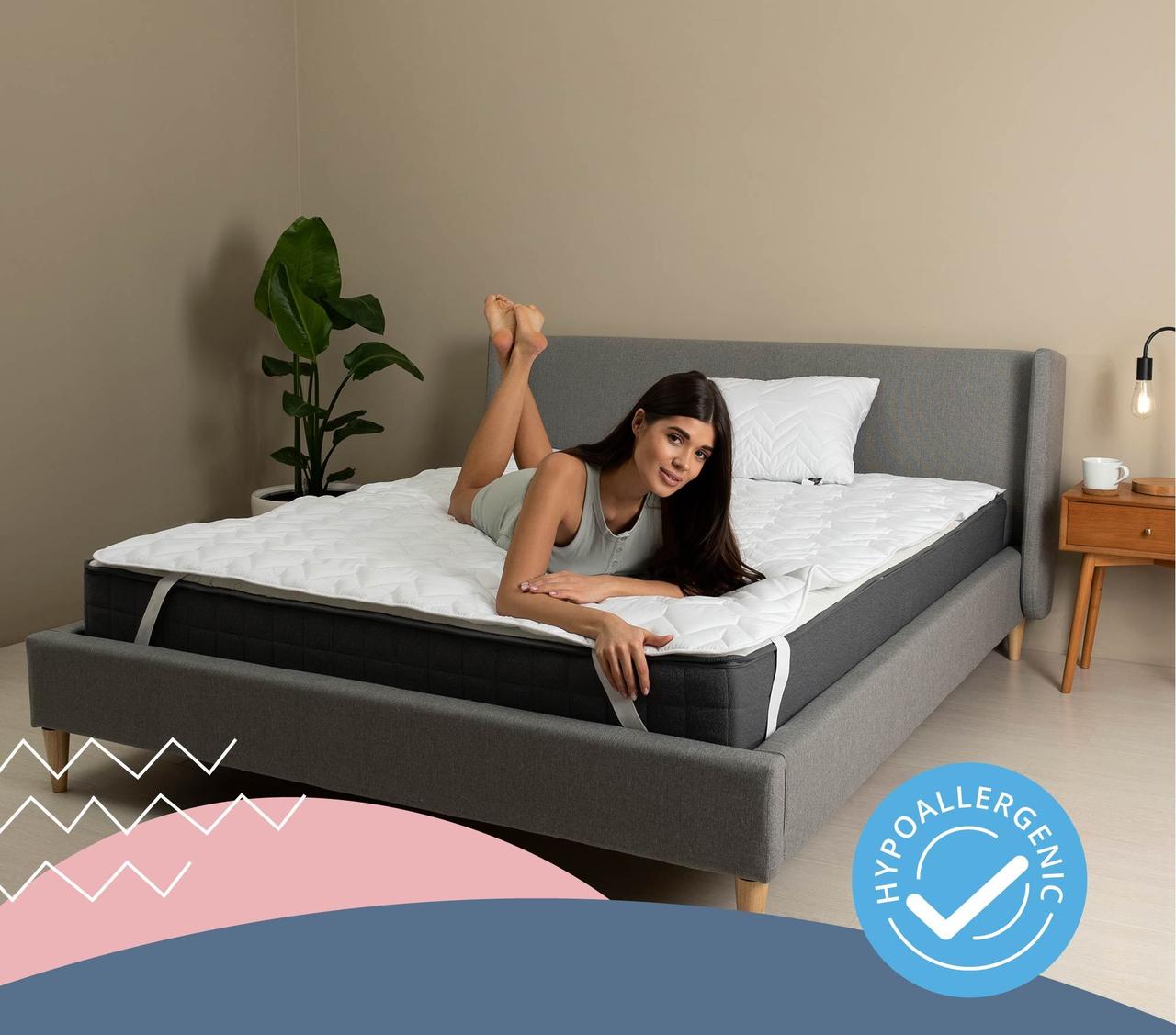 Наматрацник на гумках IDEIA - Nordic Comfort 180*200 (150 г/м2), фото 1