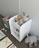 Стелаж в дитячу кімнату, дитячий стелаж, стелаж для книг та іграшок в дитячу DK-04, фото 6