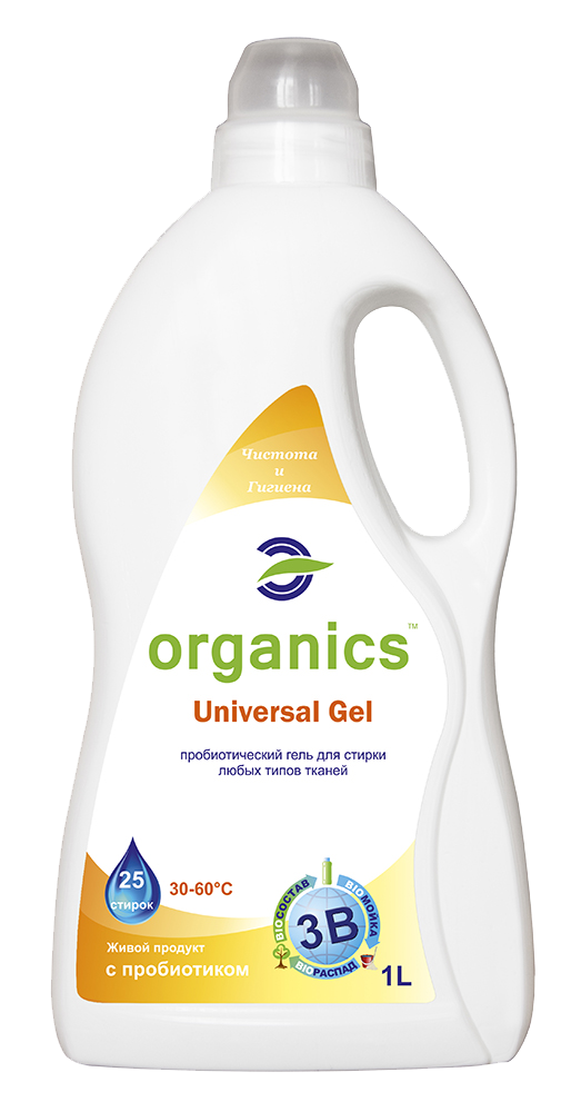 Гель для прання універсальний Organics 1 л