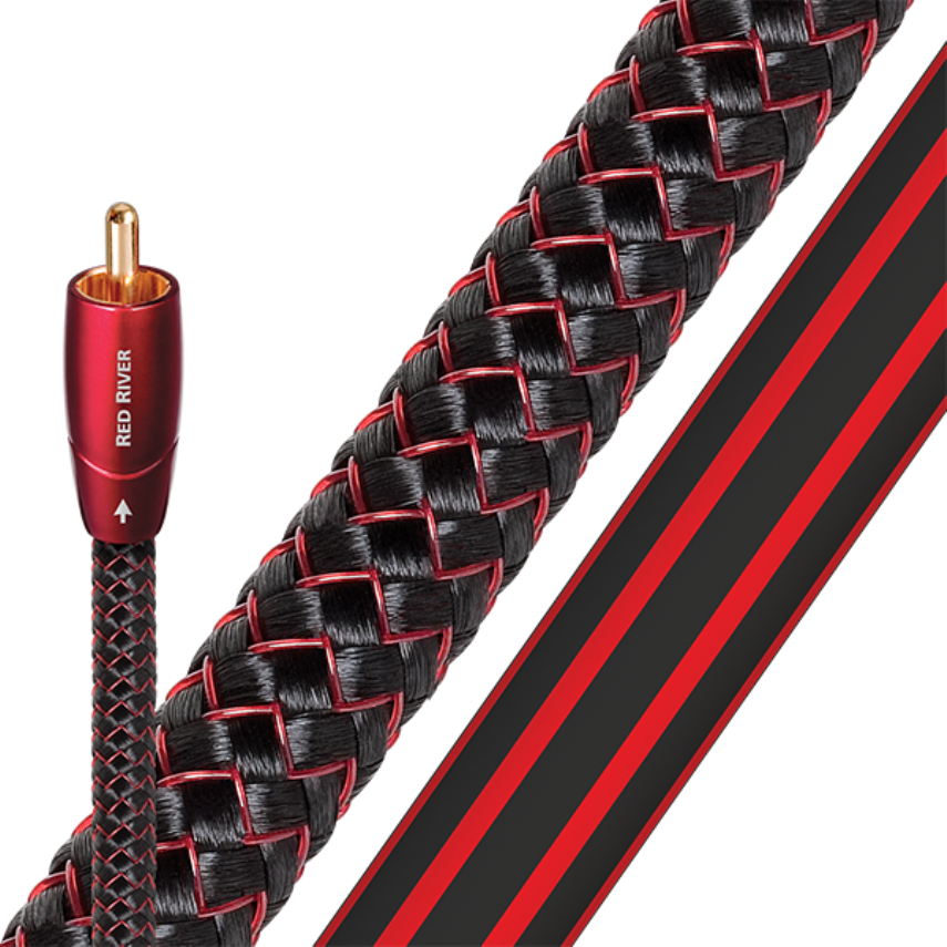Аудіокабель аналоговий AudioQuest Red River 0.75 m RCA