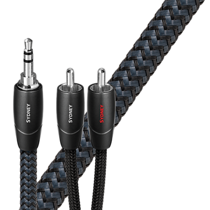 Аудіокабель аналоговий AudioQuest Sydney 0.6 m 3,5 mm - RCA, фото 1