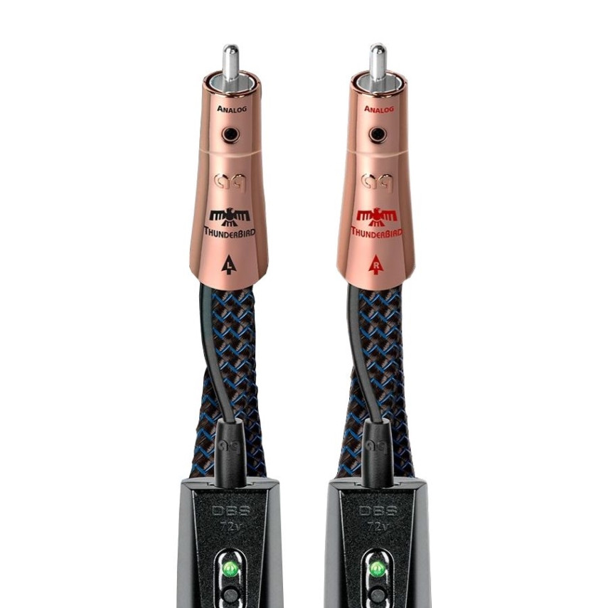 Аудіокабель аналоговий AudioQuest Thunderbird 0.5 m RCA