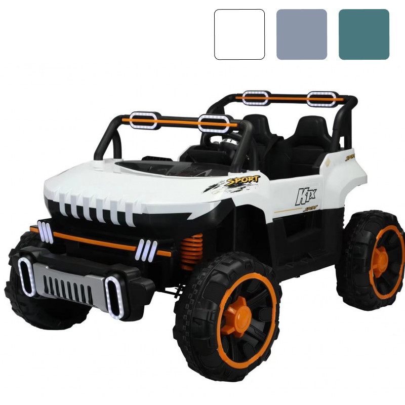 Електромобіль дитячий Spoko SP-8688 акумуляторна машинка джип з ДК для дітей B_2248, фото 1