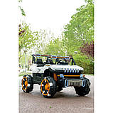 Електромобіль дитячий Spoko SP-8688 акумуляторна машинка джип з ДК для дітей B_2248, фото 2
