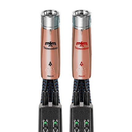 Аудіокабель аналоговий AudioQuest Thunderbird 2.0 m XLR, фото 1
