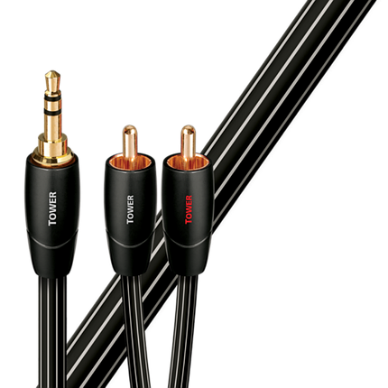 Аудіокабель аналоговий AudioQuest Tower 20.0 m 3,5 mm - RCA, фото 1