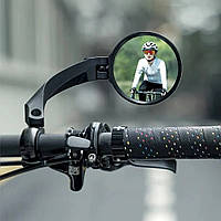Велосипедное зеркало заднего вида на руль, Правое, Круглое, 1 шт / Зеркало на велосипед / Велозеркало