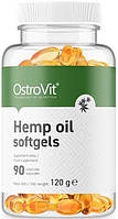 Масло конопли OstroVit Hemp Oil Softgels 90 caps