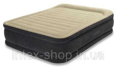 INTEX Надувний ліжко Premium Comfort Airbed 64408 (152-203-51 див.), фото 2