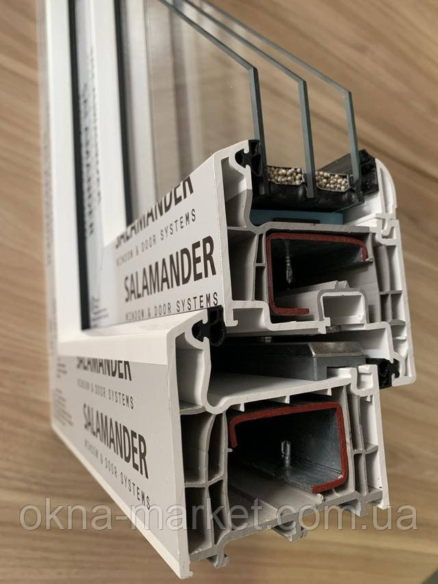 Вікна Salamander bluEvolution 73 фото Вікна Маркет