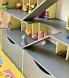 Дитячий ігровий набір Паркінг Гараж MagicHouse для дитячих іграшкових машинок з ящиками, фото 3