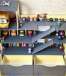 Дитячий ігровий набір Паркінг Гараж MagicHouse для дитячих іграшкових машинок з ящиками, фото 5