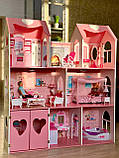 "Домівка принцеси" MagicHouse для Барбі зі шпалерами, фото 3