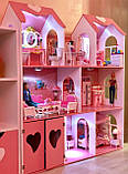 "Домівка принцеси" MagicHouse для Барбі зі шпалерами, фото 4