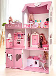 "Котедж Зірковий" ляльковий будиночок MagicHouse для Барбі з терасою, фото 5