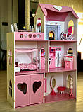"Котедж Зірковий" ляльковий будиночок MagicHouse для Барбі з терасою, фото 9