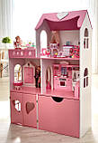 "Фантазія" ляльковий будиночок MagicHouse для Барбі з терасою та висувною скринькою, фото 3