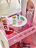"Фантазія" ляльковий будиночок MagicHouse для Барбі з терасою та висувною скринькою, фото 6