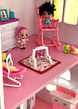 "Фантазія" ляльковий будиночок MagicHouse для Барбі з терасою та висувною скринькою, фото 7