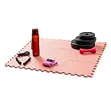Мат-пазл дитячий WCG EVA 30х30х1см ігровий килимок для покриття підлоги в дитячій кімнаті B_2258, фото 3
