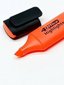 Текстовиділювач 4Office «Highlighter »помаранчевий 4-109-26-4